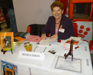 Michèle Dubois au Salon des Chiens et des chats 2014 de l'Espace Champerret .