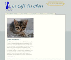 Le site du Bar à Chat de Paris