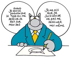 Le chat de Geluck devient muet ? 