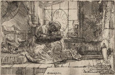 Rembrandt et les chats... 